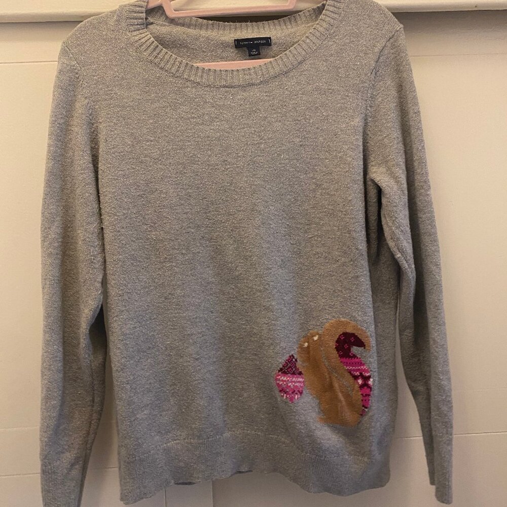 Tommy Hilfiger gray sweater, women's size Large